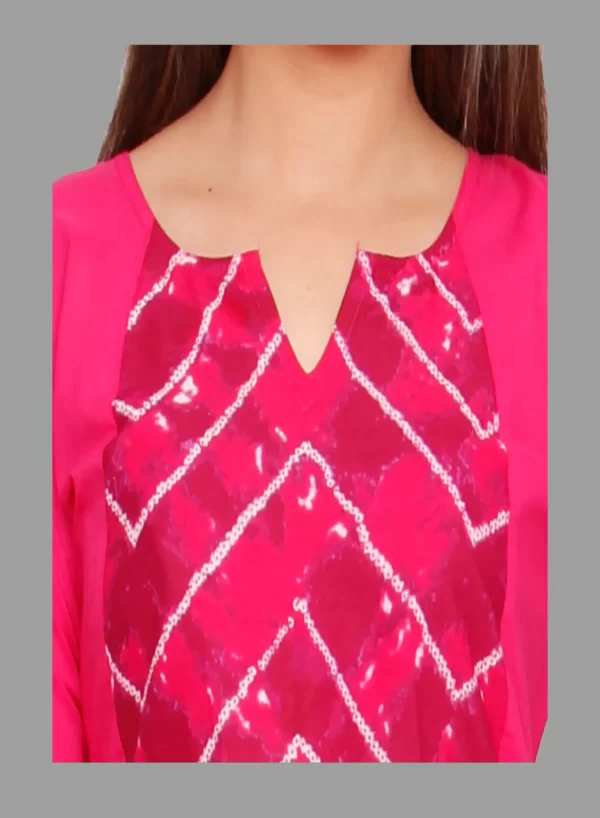 Cotton Printed Straight Kurti - Image 6