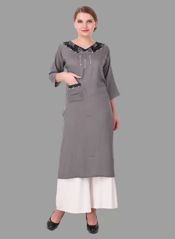 Latest & Stylish Designer Kurti - Image 4