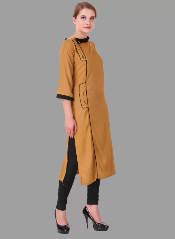 Elegant & Designer Straight Kurti - Image 2
