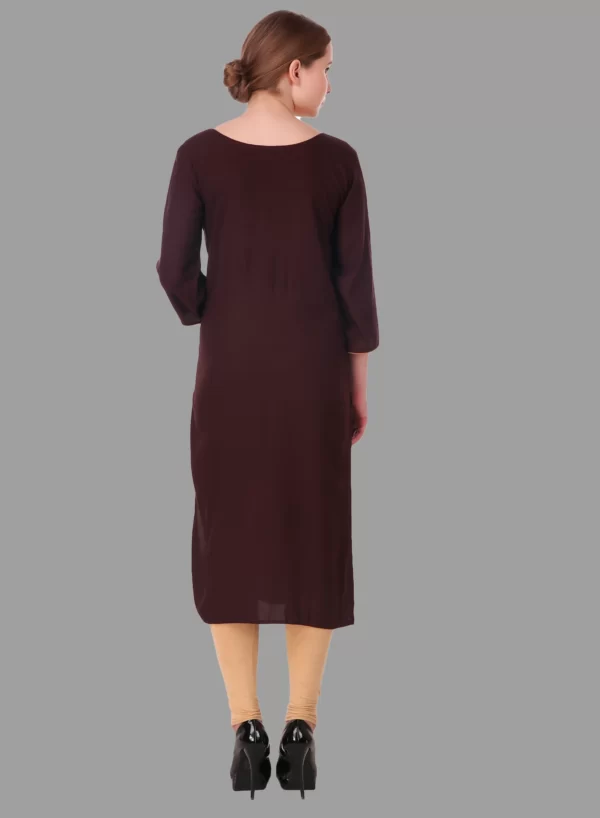 Angrakha Style Designer Kurti - Image 5