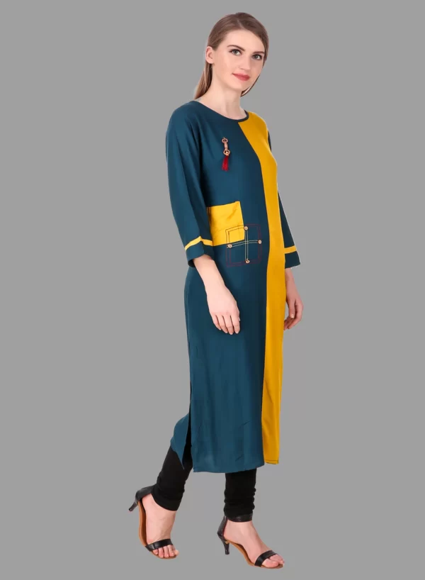 Awesome Straight Kurti - Image 2
