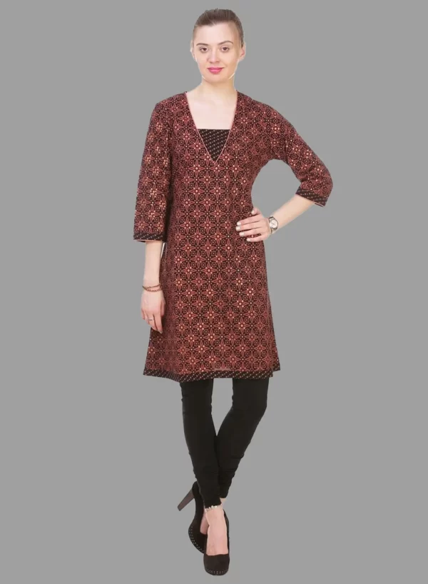 New Printed A-Line Kurti