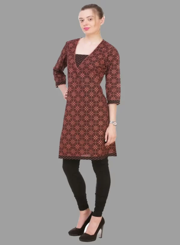 New Printed A-Line Kurti - Image 2