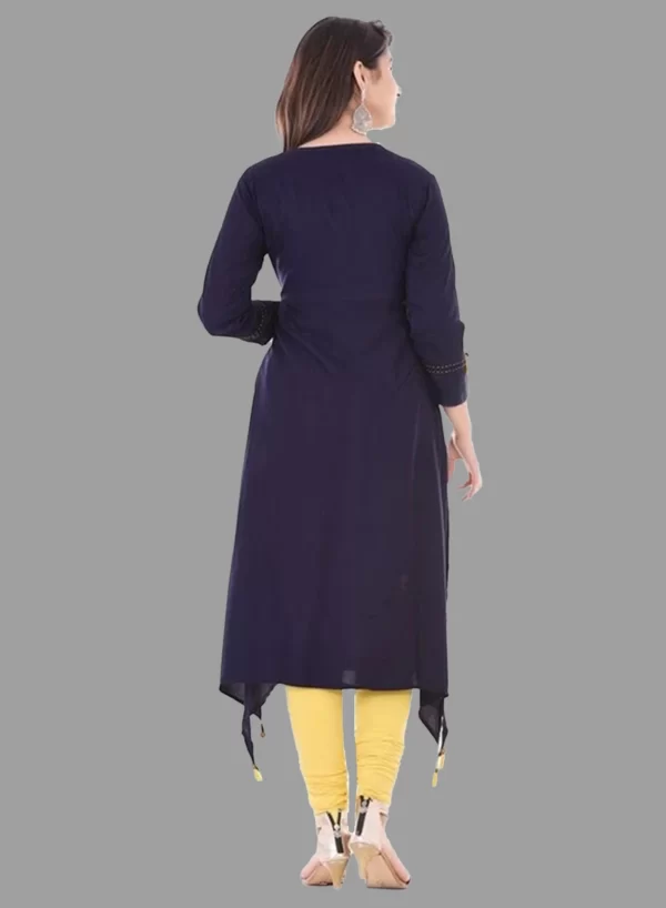 Latest Thread Work Kurti - Image 3