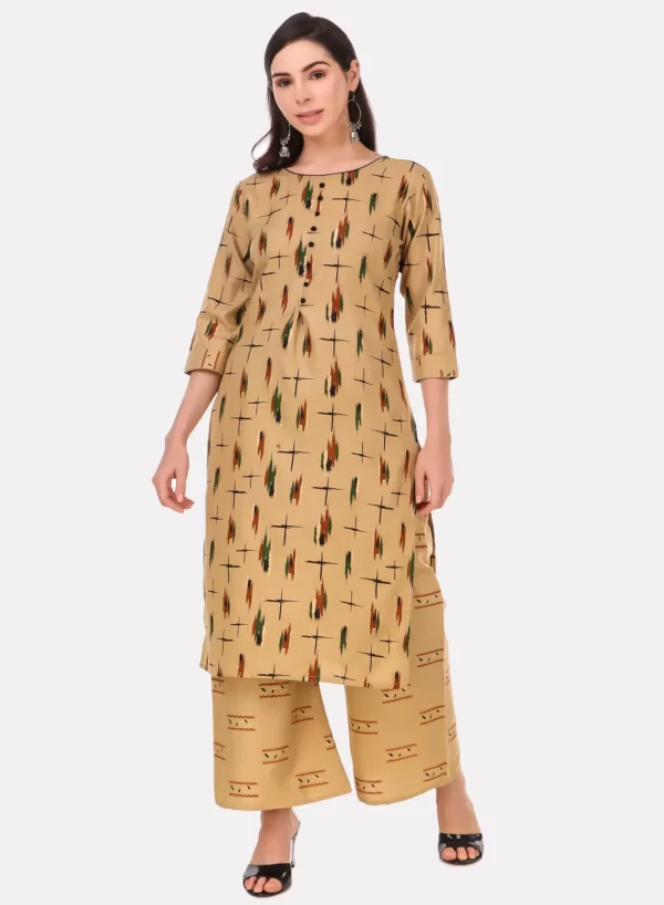 Cotton Kurti with Palazzo - Image 4