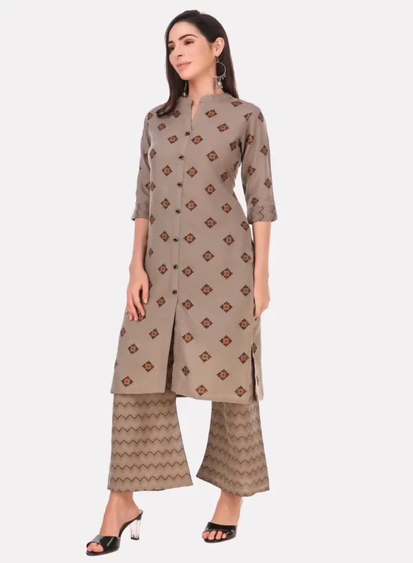 Cotton Kurti with Palazzo - Image 5