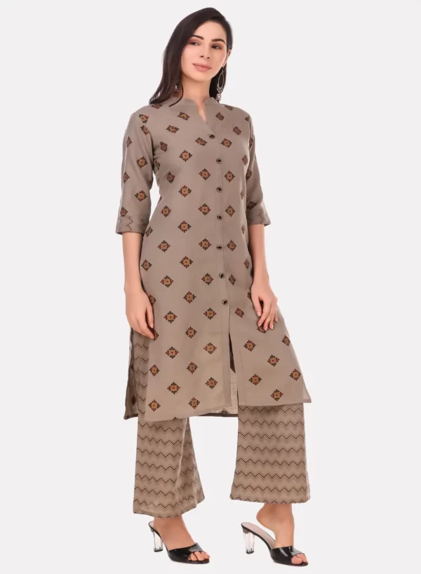 Cotton Kurti with Palazzo - Image 4