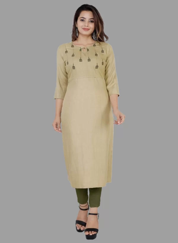 Straight Designer Kurti
