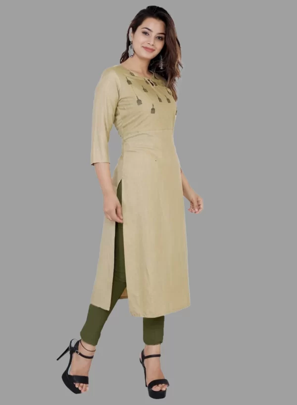 Straight Designer Kurti - Image 3