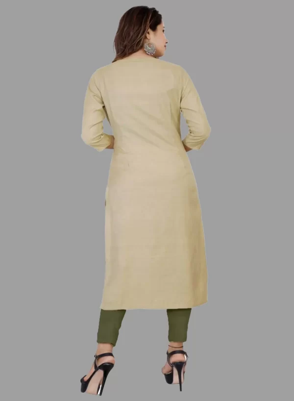 Straight Designer Kurti - Image 4
