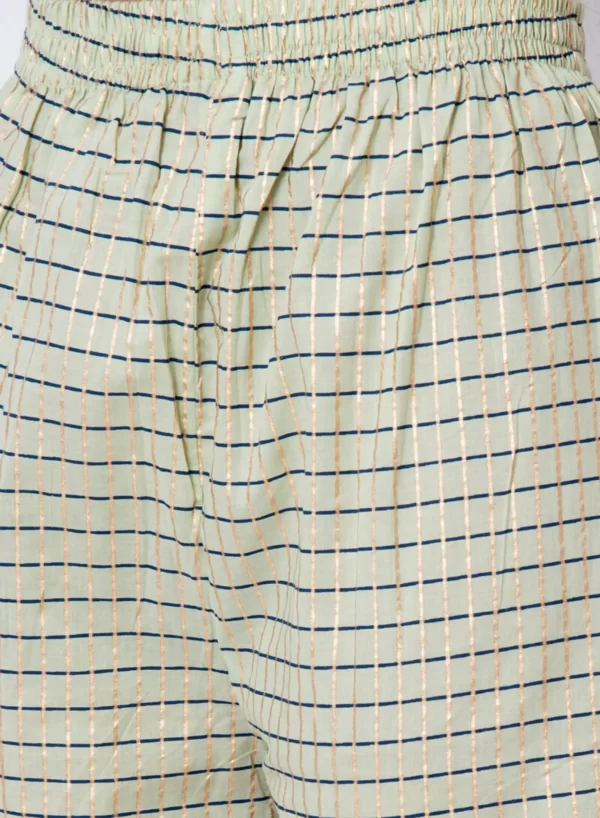 Block Printed Kurti with Bottom - Image 7