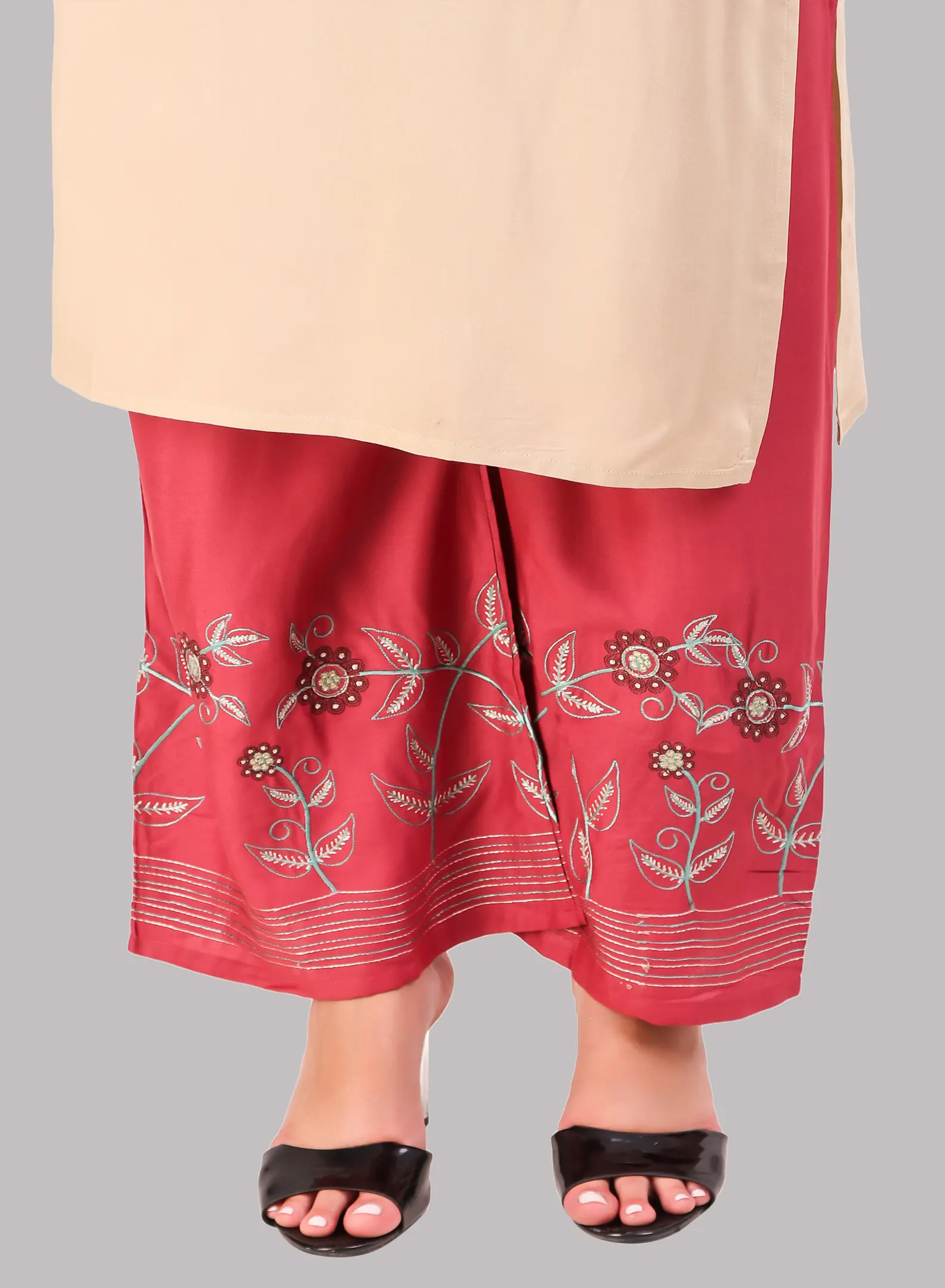 Kurti with Palazzo & Dupatta Set - Image 6