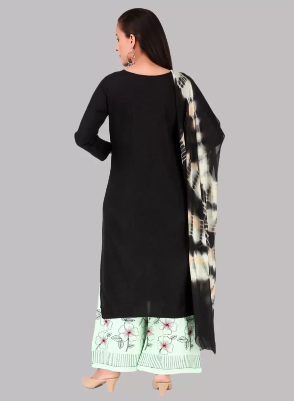 Kurti with Palazzo & Dupatta Set - Image 4