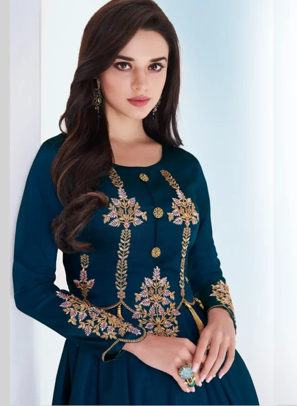 Gorgeous Designer Party Wear Gown - Image 2