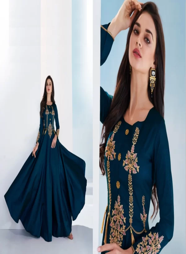 Gorgeous Designer Party Wear Gown - Image 3